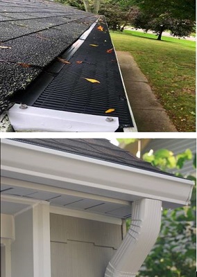 Seamless Gutters & Gutter protection